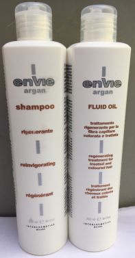 ENVIE Argan Hair shampooing et Envie Argan hair Fuild