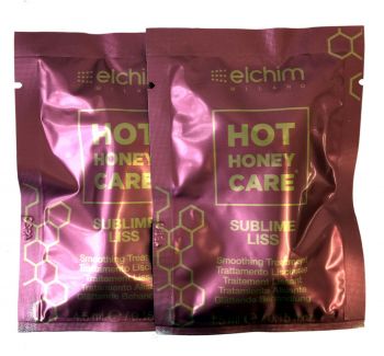 Elchim Hot Honey Care Sublime Liss Pods Trattamento lisciante baccelli x2pics