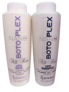 Lipo Mask and Lipo shampoo Botoplex  raywell  1000mL