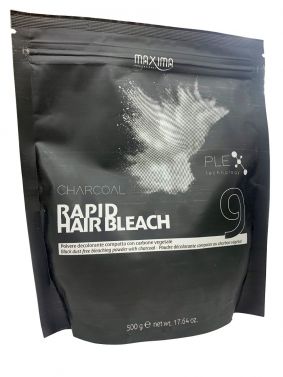 black hair bleach powder | Maxima  Charcoal bleach Powder