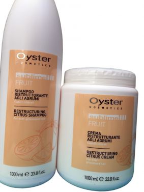 Oyster Citrus hair mask and Citrus hair shampoo